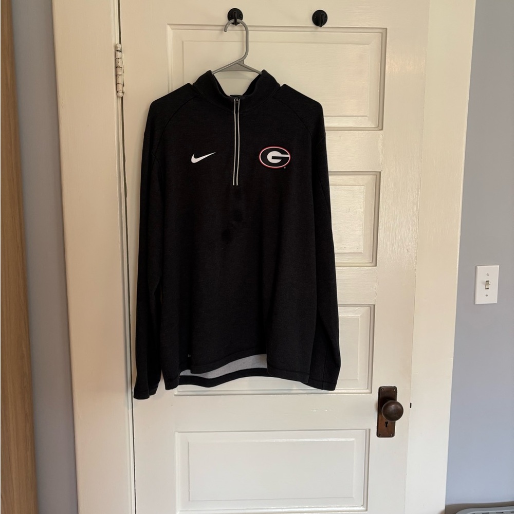 Nike Dri-FIT Black Pullover with Gray Accents